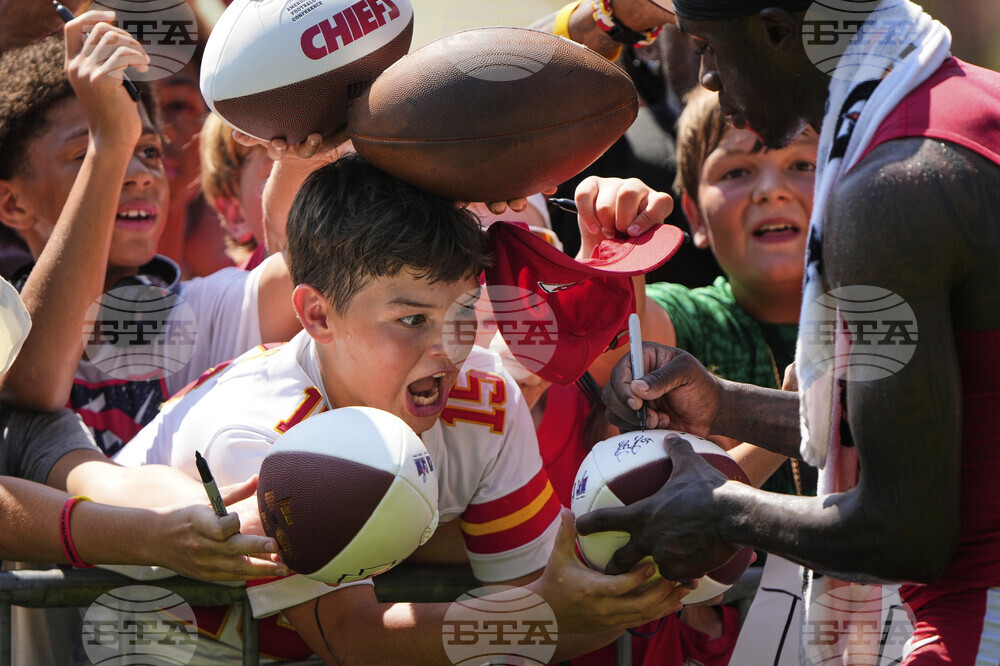 APTOPIX Chiefs Camp Football