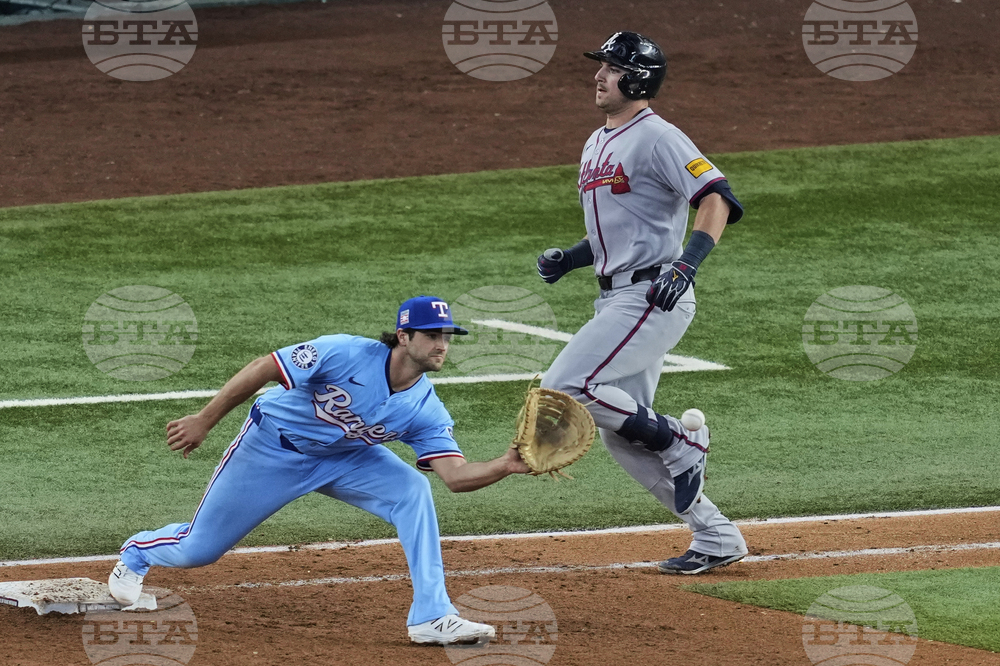 Braves Rangers Baseball