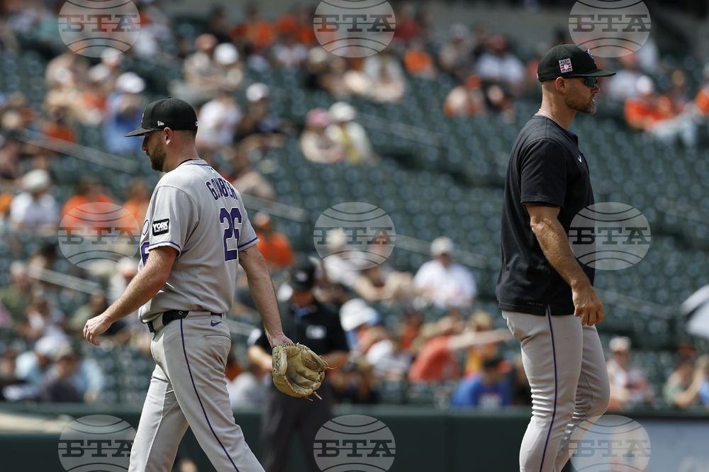 Rockies Orioles Baseball