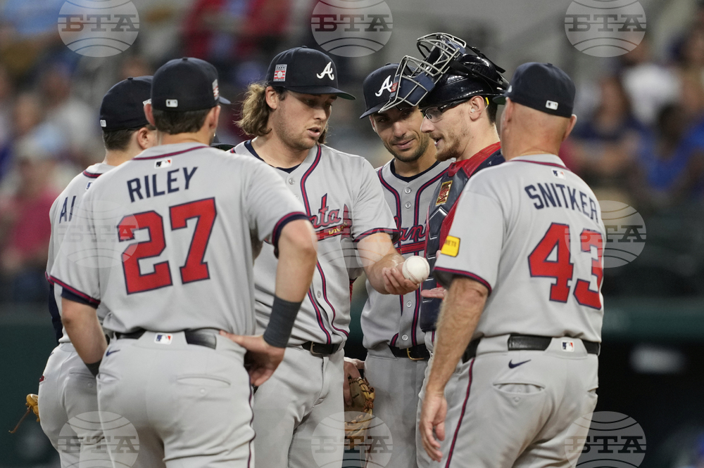 Braves Rangers Baseball