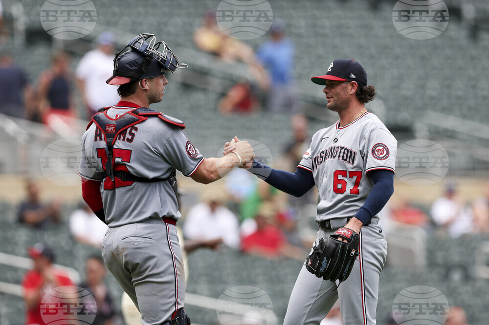 Nationals Twins Baseball