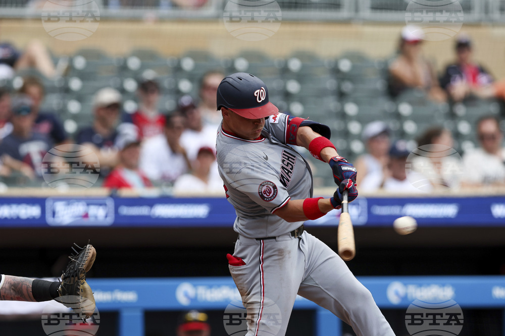 Nationals Twins Baseball