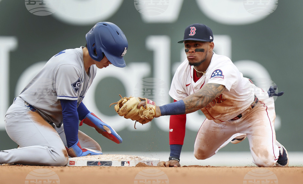 Dodgers Red Sox Baseball