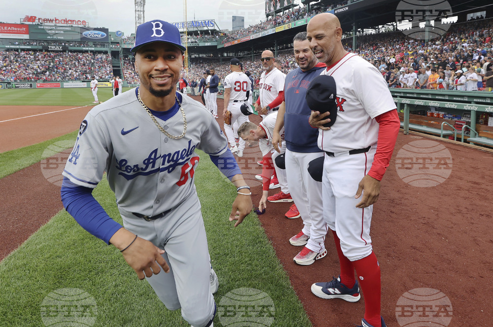 Dodgers Red Sox Baseball