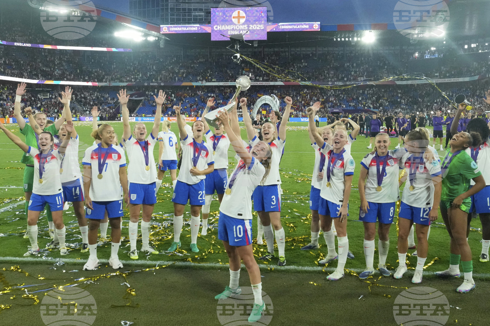 APTOPIX Euro 2025 Final England Spain Soccer