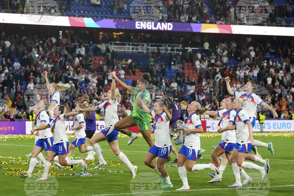 APTOPIX Euro 2025 Final England Spain Soccer
