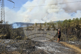 Село Илинденци - пожар