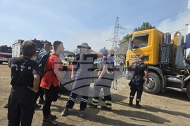 Село Илинденци - пожар