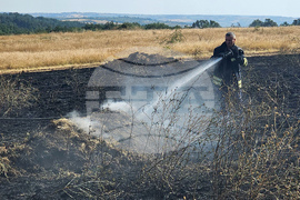 Сакар планина - пожар - гасене