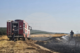 Сакар планина - пожар - гасене