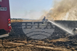 Сакар планина - пожар - гасене