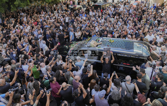 Стотици отдадоха последна почит на ливанския композитор Зияд Рахбани 
