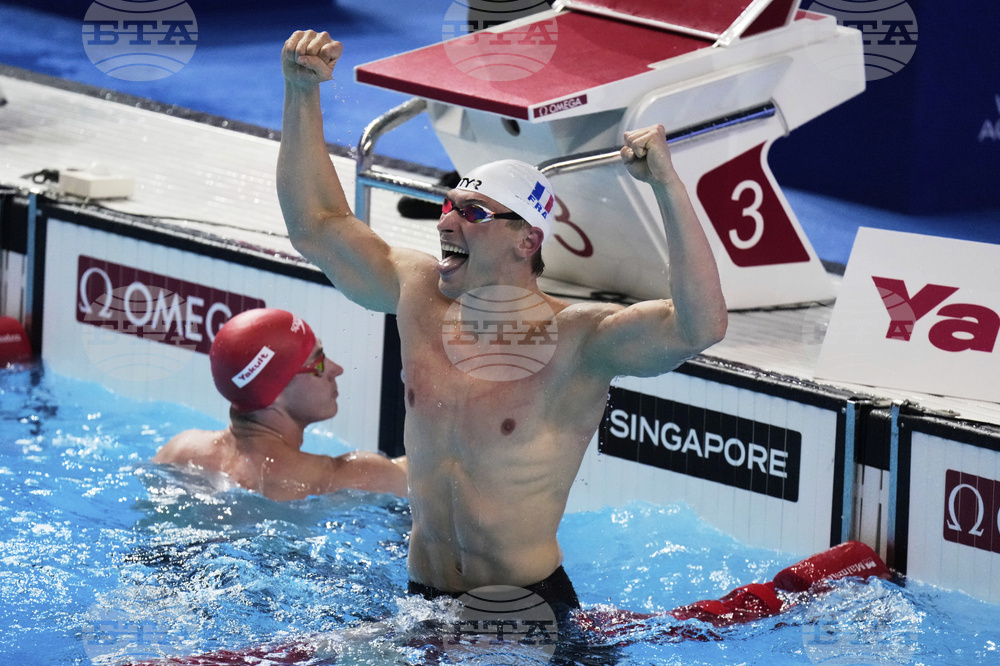APTOPIX Singapore Swimming Worlds
