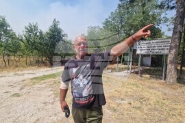 Село Радовец - пожар