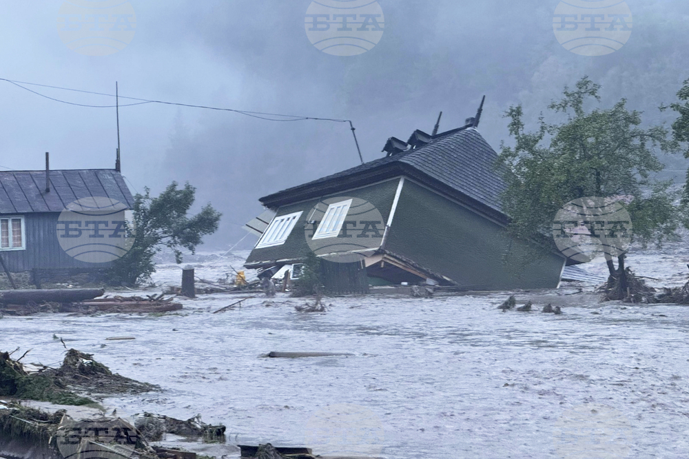APTOPIX Romania Weather Floods