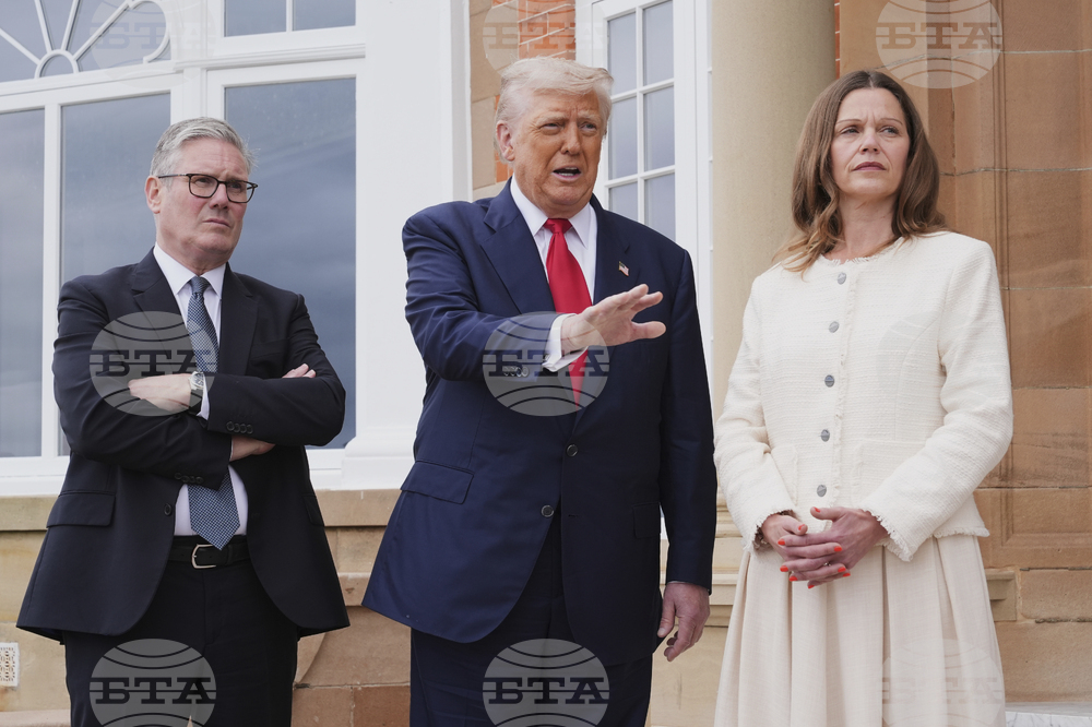 APTOPIX Trump Scotland