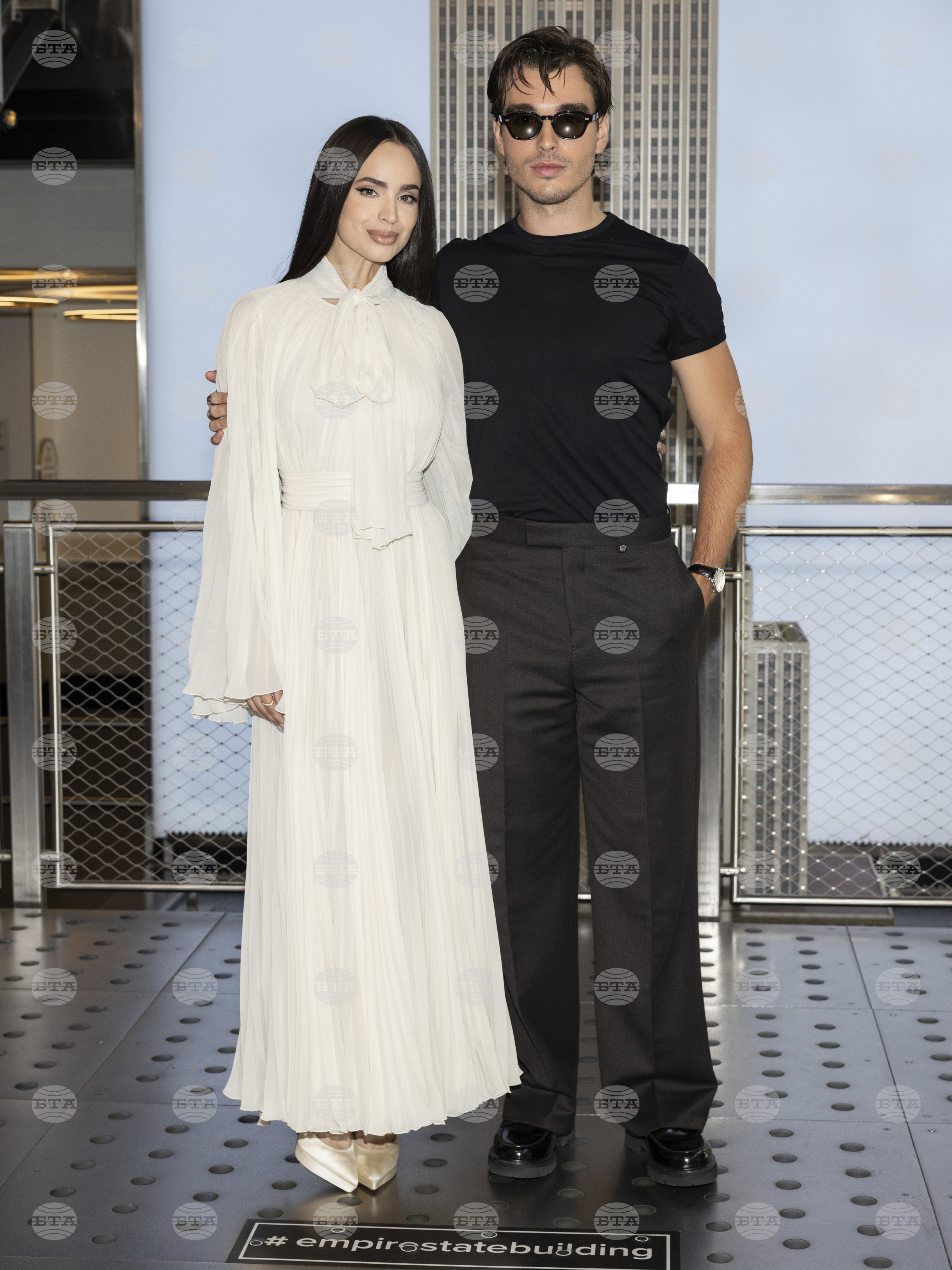 "My Oxford Year" Cast Visit the Empire State Building