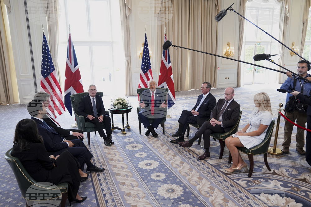APTOPIX Trump Scotland