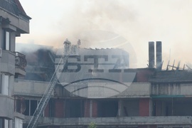 Булевард „Aкадемик Иван Евстратиев Гешов” - сграда - пожар