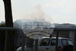 Булевард „Aкадемик Иван Евстратиев Гешов” - сграда - пожар