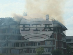 Булевард „Aкадемик Иван Евстратиев Гешов” - сграда - пожар