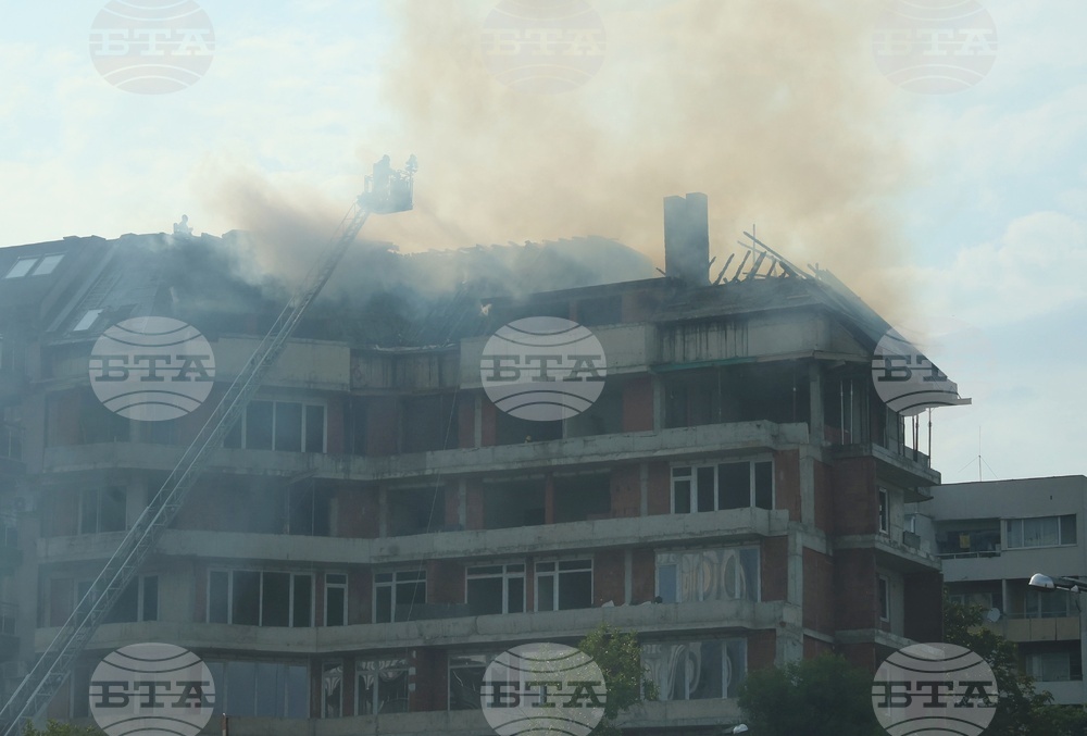 Булевард „Aкадемик Иван Евстратиев Гешов” - сграда - пожар