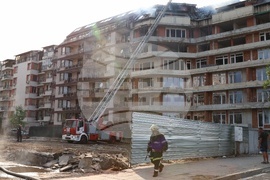 Булевард „Aкадемик Иван Евстратиев Гешов” - сграда - пожар
