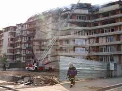 Булевард „Aкадемик Иван Евстратиев Гешов” - сграда - пожар