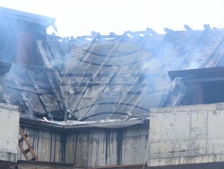 Булевард „Aкадемик Иван Евстратиев Гешов” - сграда - пожар