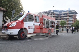 Булевард „Aкадемик Иван Евстратиев Гешов” - сграда - пожар