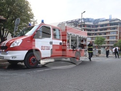 Булевард „Aкадемик Иван Евстратиев Гешов” - сграда - пожар