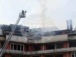 Булевард „Aкадемик Иван Евстратиев Гешов” - сграда - пожар