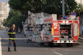 Булевард „Aкадемик Иван Евстратиев Гешов” - сграда - пожар