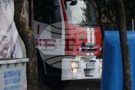 Булевард „Aкадемик Иван Евстратиев Гешов” - сграда - пожар