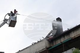 Булевард „Aкадемик Иван Евстратиев Гешов” - сграда - пожар