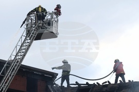 Булевард „Aкадемик Иван Евстратиев Гешов” - сграда - пожар