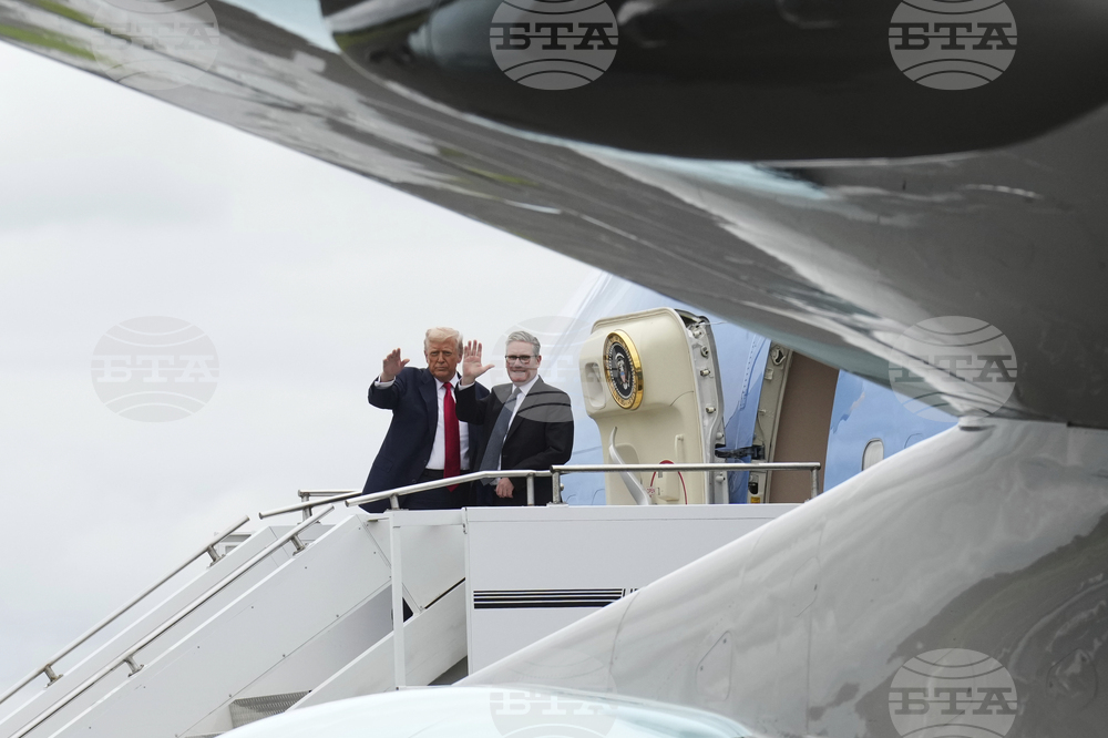 APTOPIX Trump Scotland