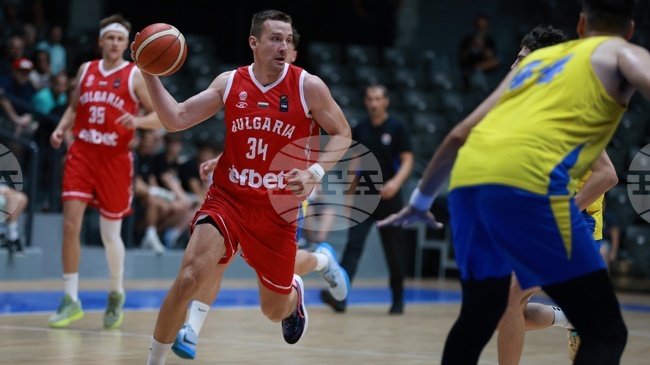 Димитър Димитров е новият капитан на българския мъжки представителен отбор по баскетбол