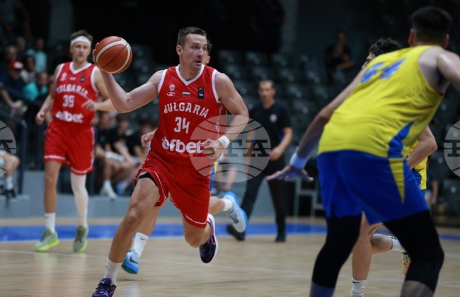 Димитър Димитров е новият капитан на българския мъжки представителен отбор по баскетбол