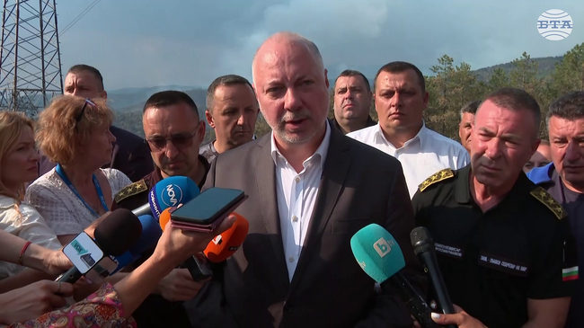 Над 95% от пожарите в страната се дължат на небрежност или умисъл, каза премиерът Желязков