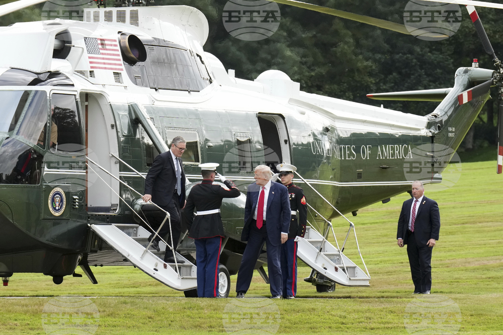 APTOPIX Trump Scotland