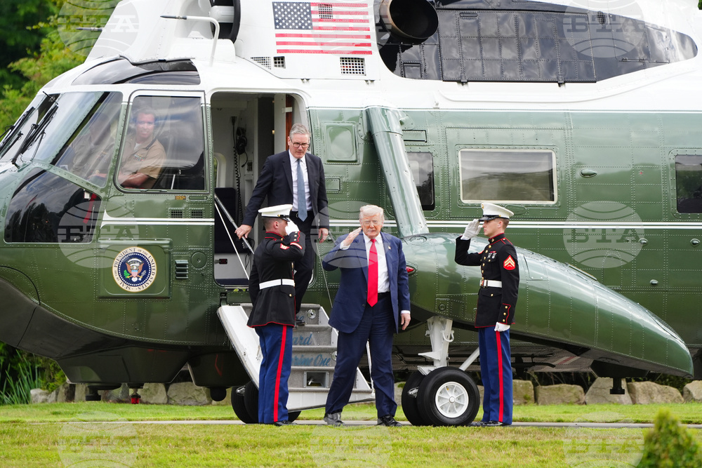 APTOPIX Trump Scotland
