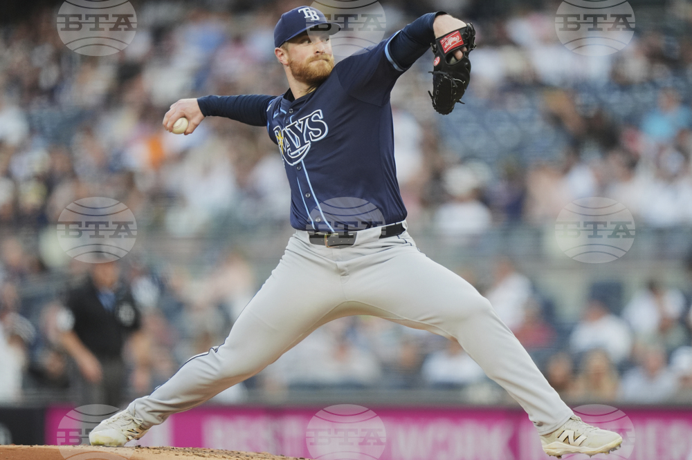 Rays Yankees Baseball