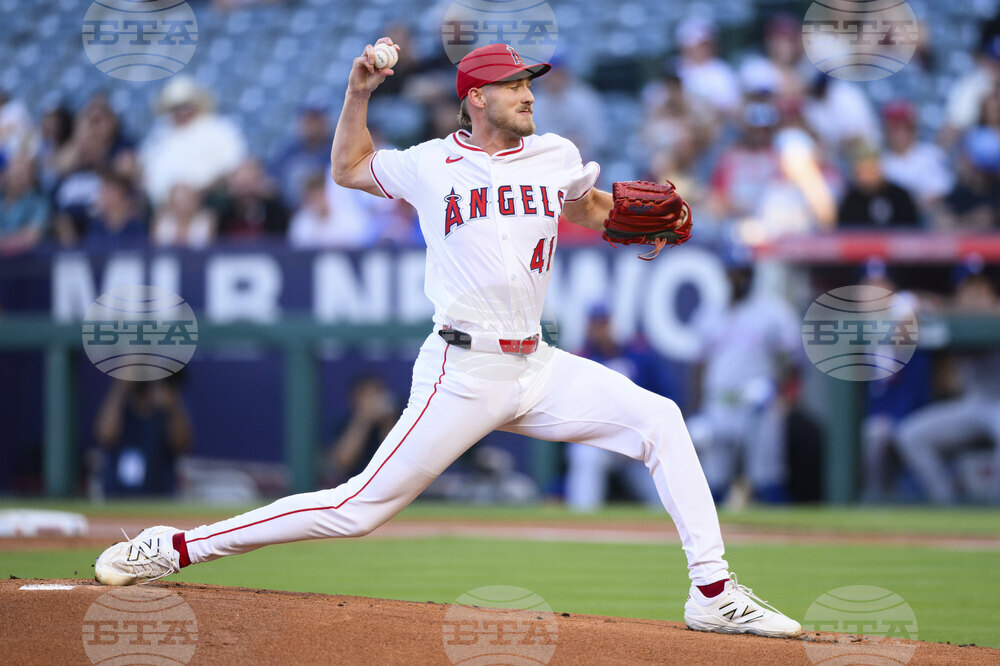 Rangers Angels Baseball