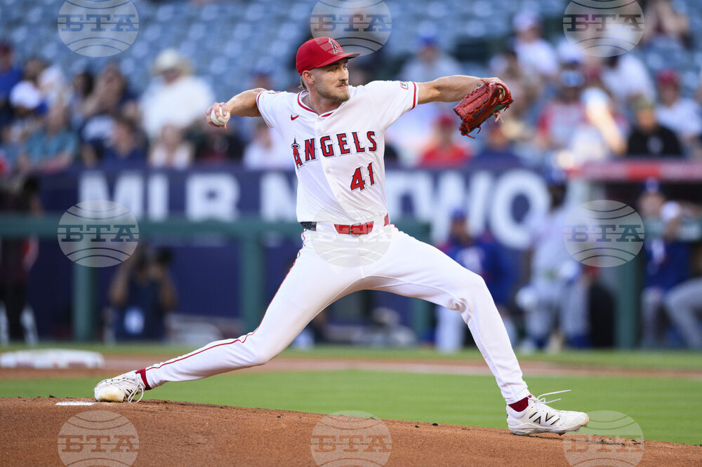 Rangers Angels Baseball