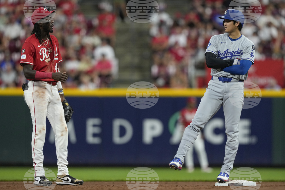 Dodgers Reds Baseball
