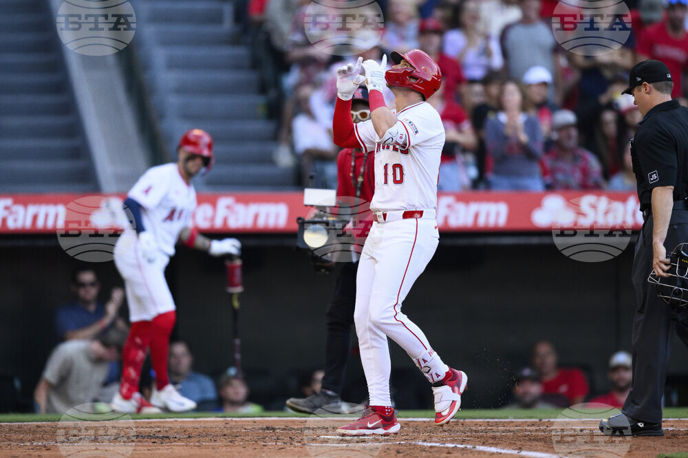 Rangers Angels Baseball