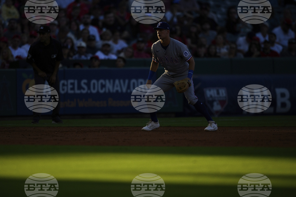 Rangers Angels Baseball