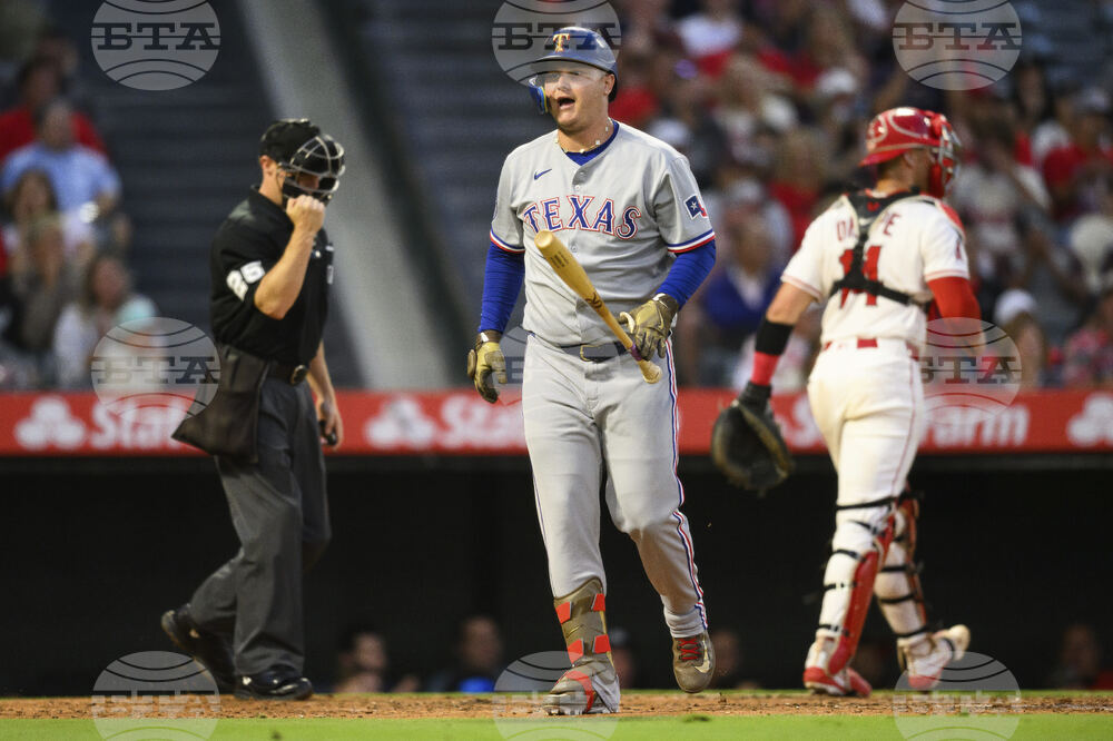 Rangers Angels Baseball