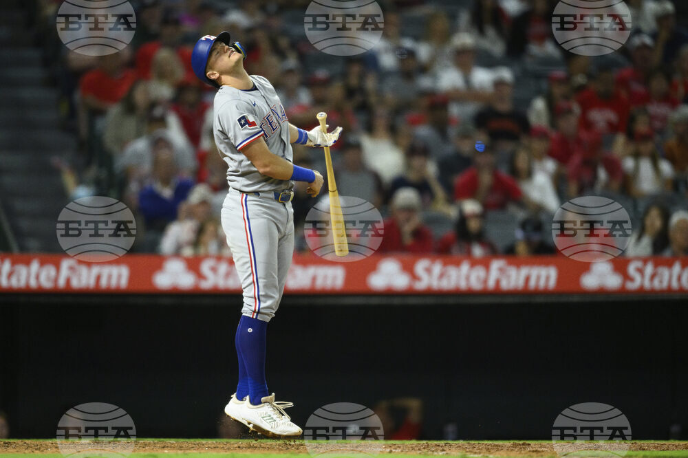 Rangers Angels Baseball